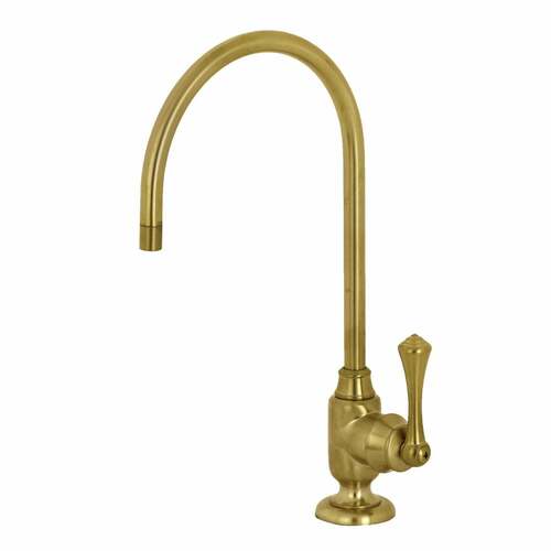 Kingston Brass KS5197BL Vintage Brushed Brass Single-Handle Water Filtration Faucet