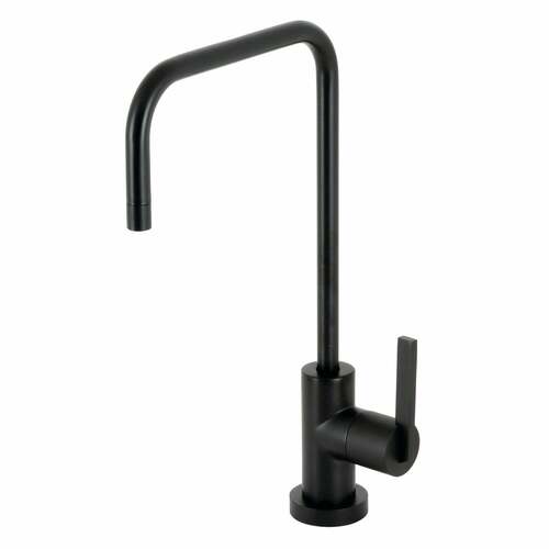 Kingston Brass KS6190CTL Continental Matte Black Single-Handle Water Filtration Faucet