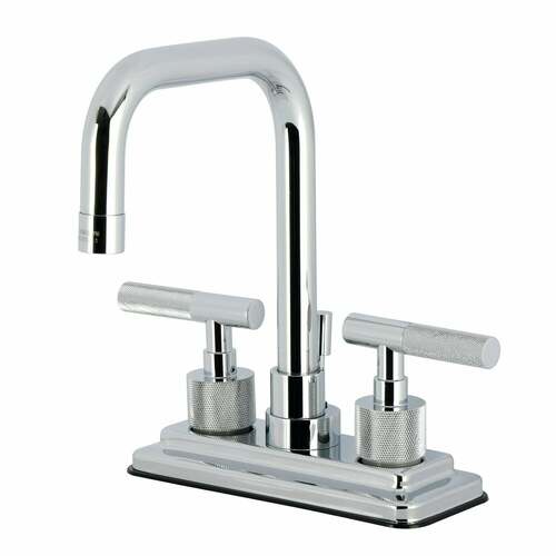 Kingston Brass KS6641KNL Convergent Knurled Double-Handle 4