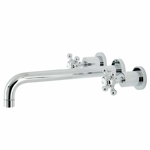 Kingston Brass KS8051BX Metropolitan Wall Mount Roman Tub Faucet, Polished Chrome