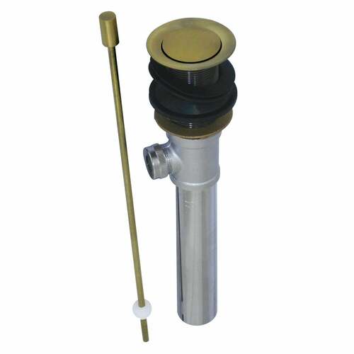 Kingston Brass KS8103 Fauceture Antique Brass Pop-Up Drain without Overflow