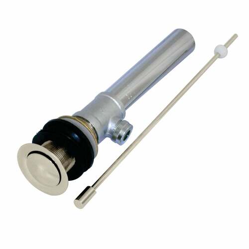 Kingston Brass KS8106 Fauceture Polished Nickel Pop-Up Drain without Overflow