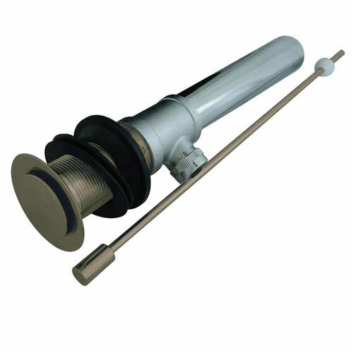Kingston Brass KS8108 Fauceture Brushed Nickel Pop-Up Drain without Overflow