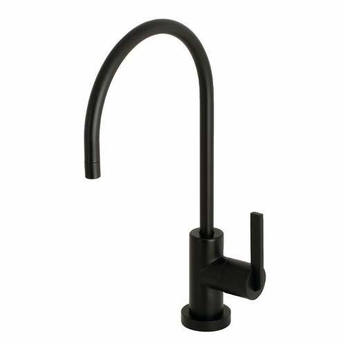 Kingston Brass KS8190CTL Continental Matte Black Single-Handle Water Filtration Faucet