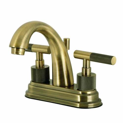 Kingston Brass KS8613KNL Convergent Knurled Double-Handle 4