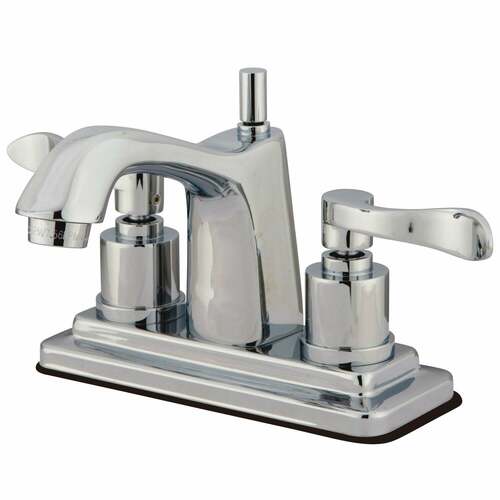 Kingston Brass KS8641DFL Polished Chrome Double-Handle 4