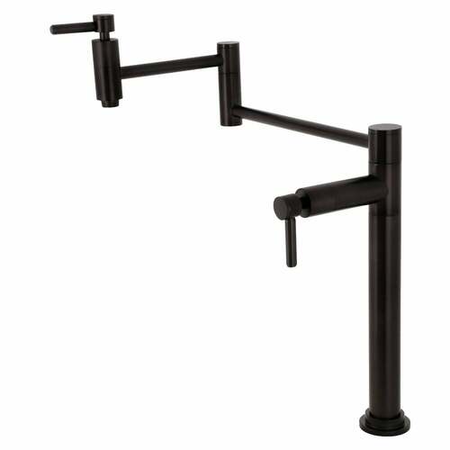 Kingston Brass KS8705DL Concord Deck Mount Pot Filler Faucet - Oil Rubbed Bronze