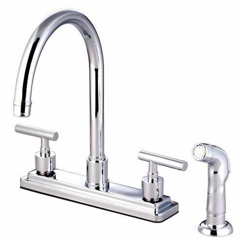 Kingston Brass KS8791CML Manhattan Double-Handle 8