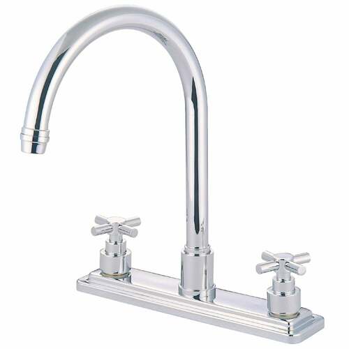 Kingston Brass KS8791EXLS Polished Chrome Double-Handle 8