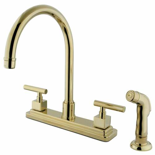 Kingston Brass KS8792CQL Claremont Double-Handle 8