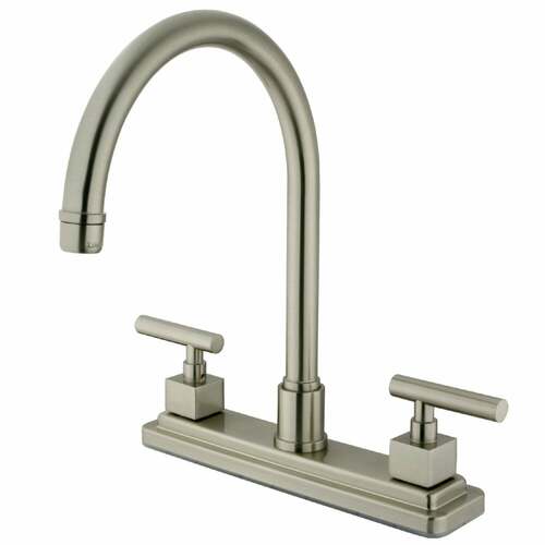 Kingston Brass KS8798CQLLS Claremont Double-Handle 8