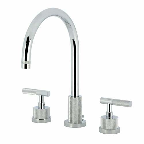 Kingston Brass KS8921KNL Convergent Widespread Bathroom Faucet, 2-Handle, Polished Chrome