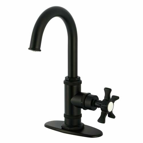 Kingston Brass KSD8500NX Hamilton Matte Black Single-Handle Bar Faucet
