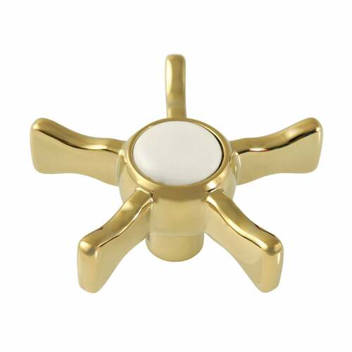 Kingston Brass KSDH2962NX Hamilton Brass Polished Brass Cross Handle