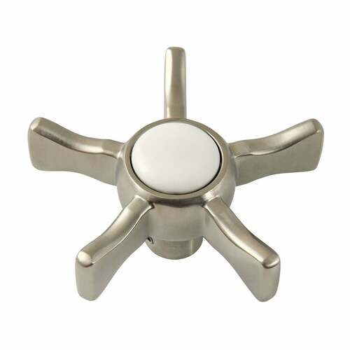 Kingston Brass KSDH2968NX Hamilton Brass Brushed Nickel Cross Handle