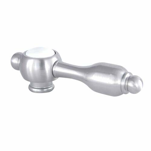 Kingston Brass KSDH7618TAL Tudor Brass Lever Diverter Handle for Tub Shower Faucet, Brushed Nickel