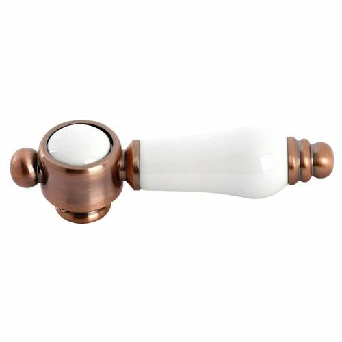 Kingston Brass KSDH761BPLAC Bel-Air Antique Copper Brass Lever Diverter Handle for Tub Shower Faucet