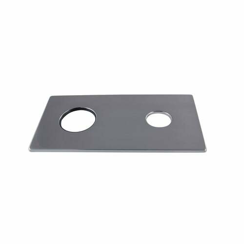 Kingston Brass KSE8118 Brass Escutcheon Plate for KS8118DL, Brushed Nickel Finish