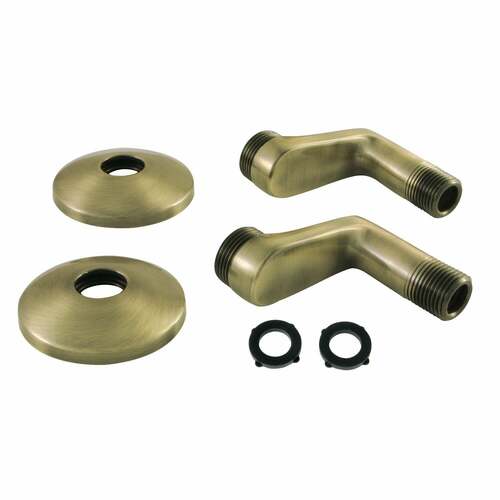 Kingston Brass KSEL266AB Vintage Swivel Elbows for Wall Mount Tub Faucet, Antique Brass (KS266AB)