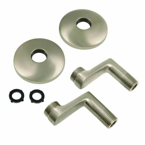 Kingston Brass KSEL266SN Vintage Swivel Elbows for Wall Mount Tub Faucet, Brushed Nickel (KS266SN)