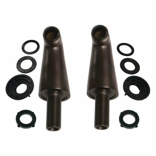 Kingston Brass KSEL267ORB Brass Deck Mount Tub Faucet Riser, Oil Rubbed Bronze (KS267ORB)