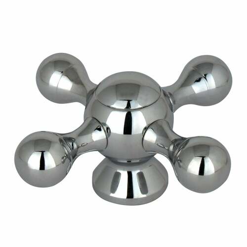 Kingston Brass KSH2491KX Polished Chrome Metal Cross Handle