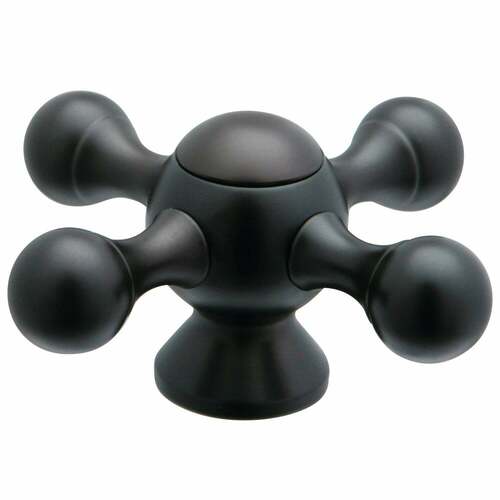 Kingston Brass KSH2495KX Oil Rubbed Bronze Metal Cross Handle