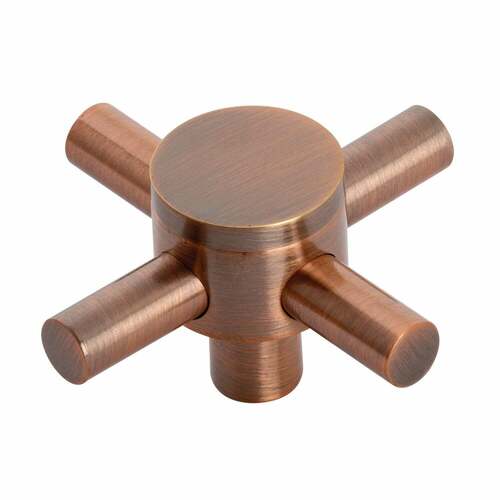 Kingston Brass KSH295DXAC Antique Copper Brass Cross Handle