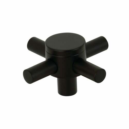 Kingston Brass KSH2960DX Matte Black Brass Cross Handle