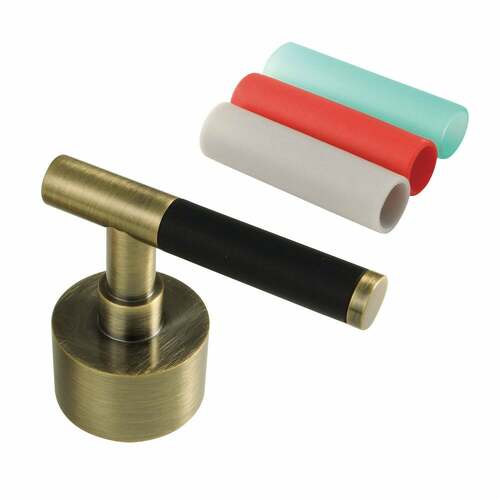 Kingston Brass KSH2963CKL Kaiser Antique Brass Lever Handle