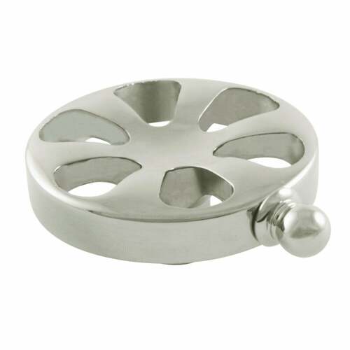 Kingston Brass KSH2966RX Belknap Brass Polished Nickel Wheel Handle