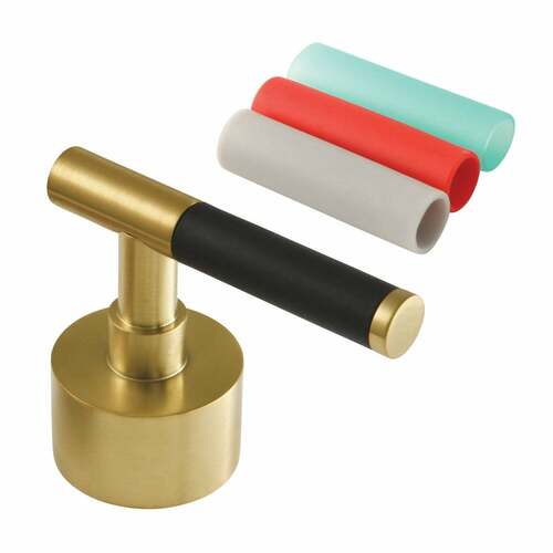 Kingston Brass KSH2967CKL Kaiser Brushed Brass Lever Handle