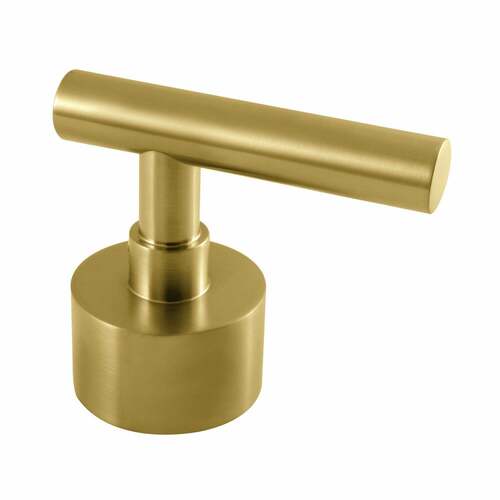 Kingston Brass KSH2967CML Manhattan Brushed Brass Lever Handle
