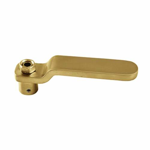 Kingston Brass KSH2967IL Whitaker Industrial Brass Lever Handle, Brushed Finish
