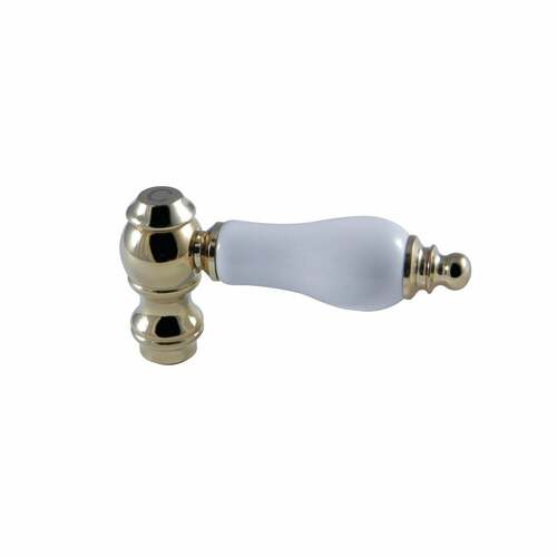 Kingston Brass KSH3222PLC Polished Brass Porcelain Lever Handle (Cold Side)