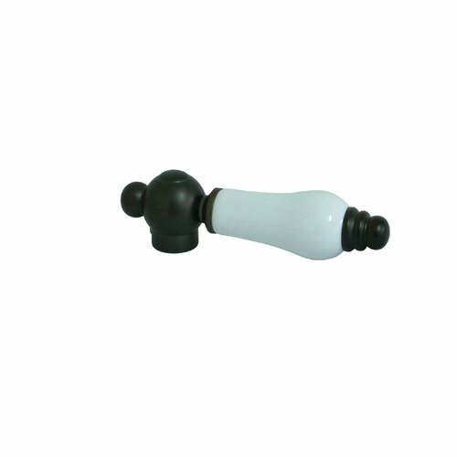 Kingston Brass KSH3605PL Oil Rubbed Bronze Porcelain Lever Handle