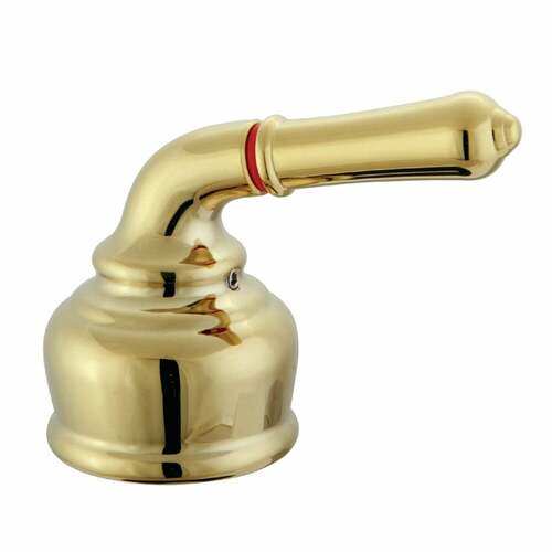 Kingston Brass KSH362H Polished Brass Zinc Alloy Lever Handle (Hot Side)