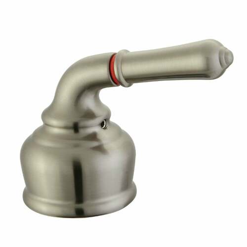 Kingston Brass KSH368H Brushed Nickel Zinc Alloy Lever Handle (Hot Side)