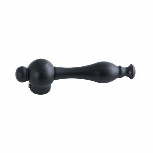 Kingston Brass KSH3960NL Naples Matte Black Brass Lever Handle