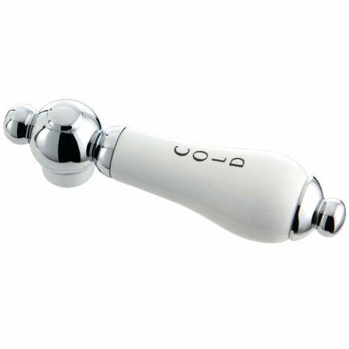 Kingston Brass KSH3961PLC Polished Chrome Porcelain Lever Handle (Cold Side)