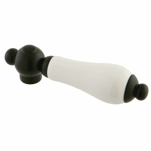 Kingston Brass KSH3965PL Oil Rubbed Bronze Porcelain Lever Handle
