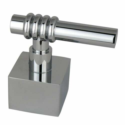 Kingston Brass KSH4361QL Milano Polished Chrome Metal Lever Handle