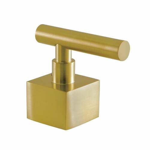 Kingston Brass KSH4367CQL Brushed Brass Lever Handle