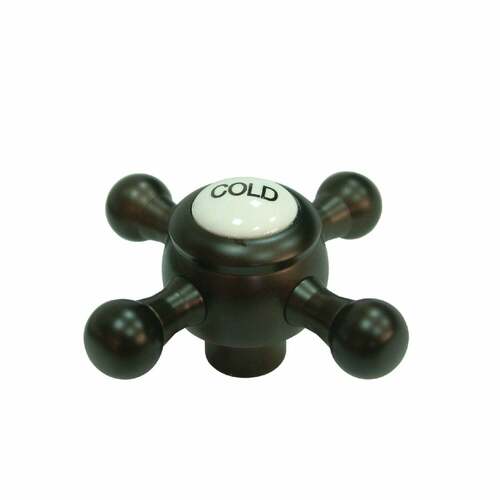 Kingston Brass KSH4465BXC Brass Cross Handle (Cold Side) - Oil Rubbed Bronze