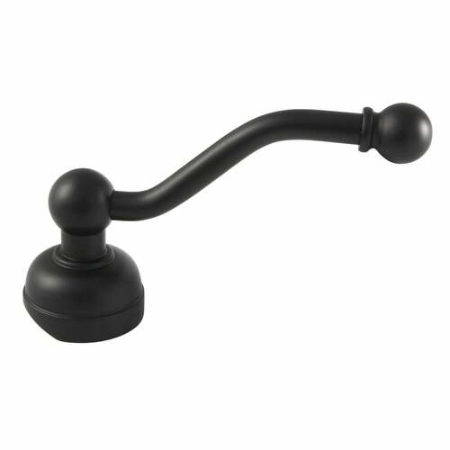 Kingston Brass KSH7030ABL Matte Black English Country Metal Lever Handle