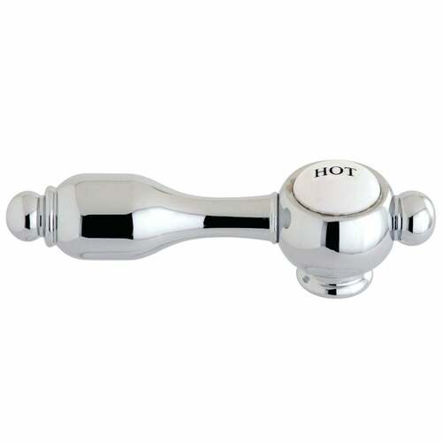 Kingston Brass KSH7611TALH Tudor Polished Chrome Brass Lever Handle (Hot Side)
