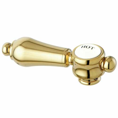 Kingston Brass KSH7612BALH Polished Brass Hot Side Lever Handle