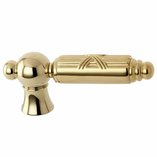 Kingston Brass KSH7612GL Polished Brass Metal Lever Handle