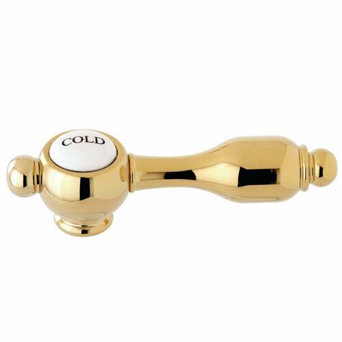 Kingston Brass KSH7612TALC Tudor Polished Brass Cold Side Lever Handle