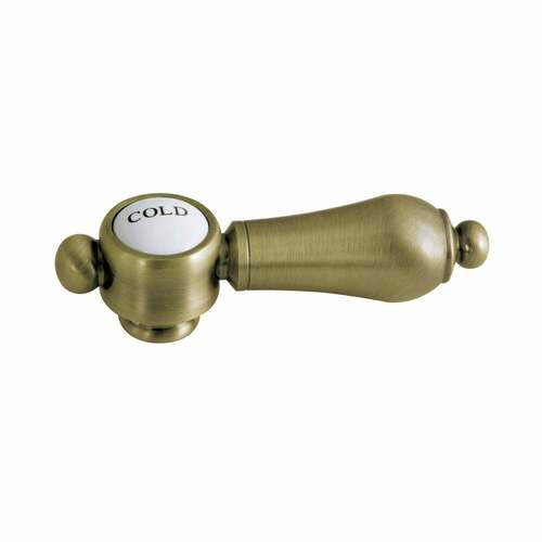 Kingston Brass KSH7613BALC Heirloom Antique Brass Cold Side Lever Handle